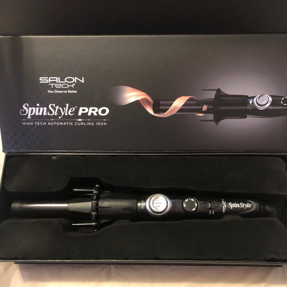 Automatic Curling Wand (1” SalonTech SpinStylePro)